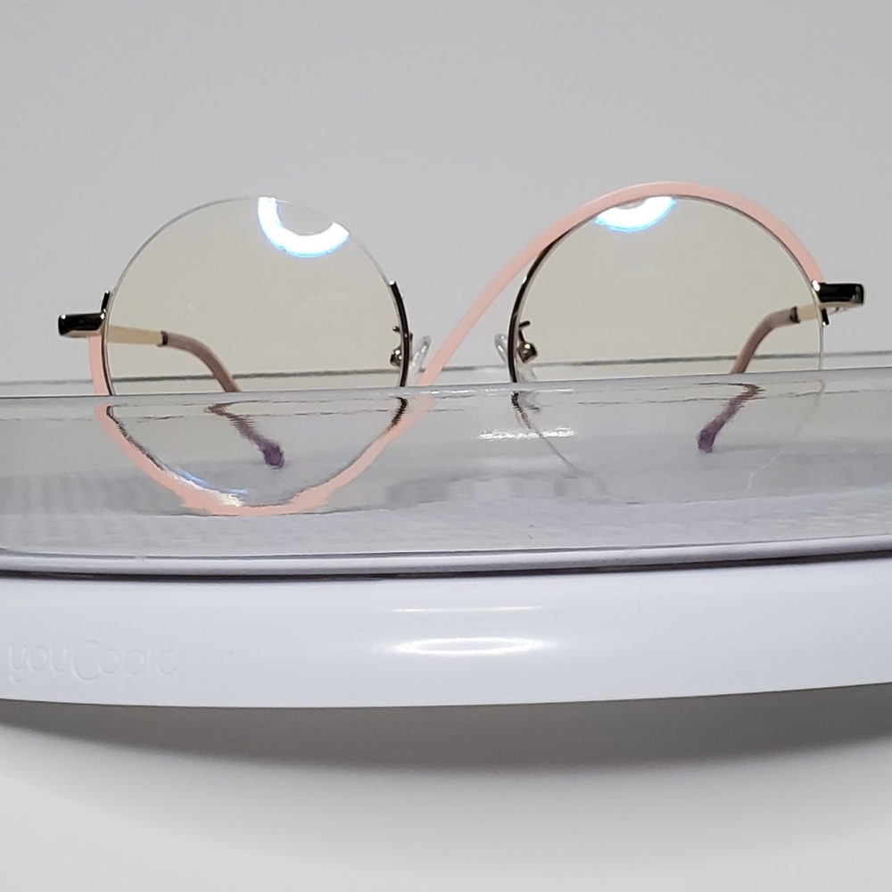 (Wicked) Pink Round Sunglasses